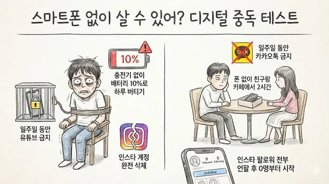 스마트폰 없이 살 수 있어? 📵