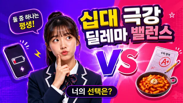🤯 둘 중 하나는 평생! 십대 극강 딜레...