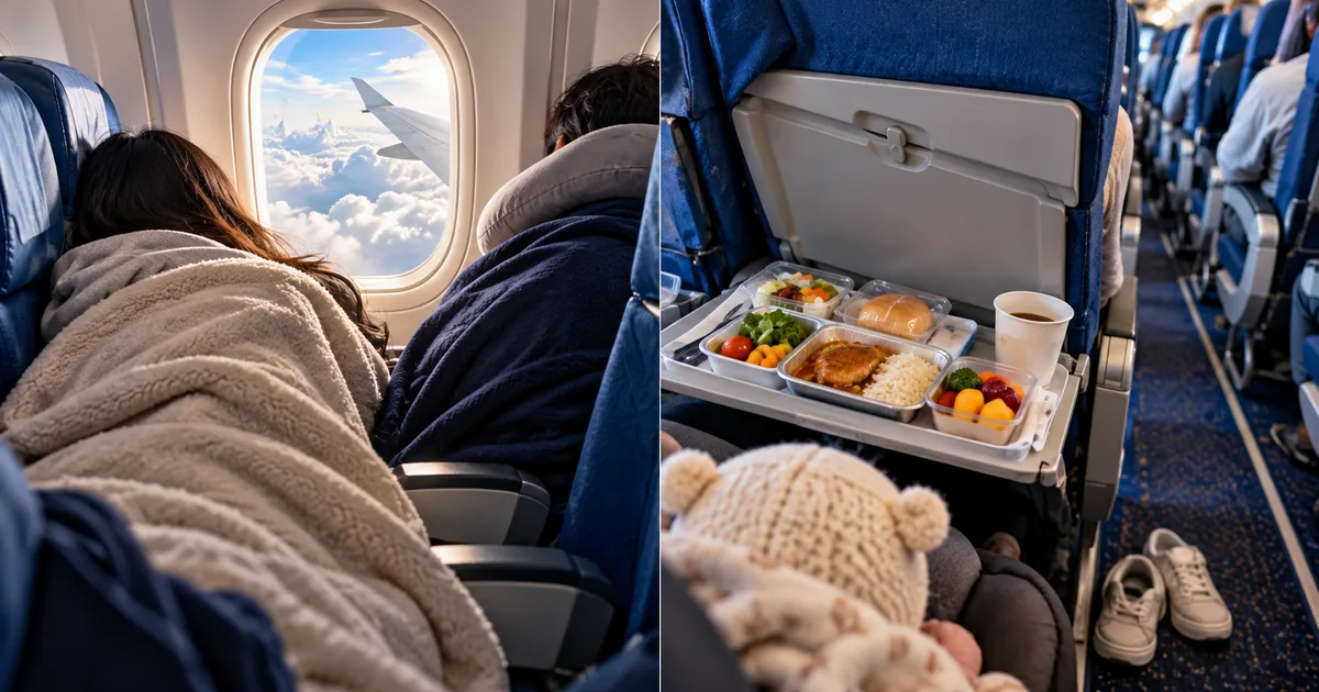 ✈️ 창가 vs 복도! 13시간 비행기 ...