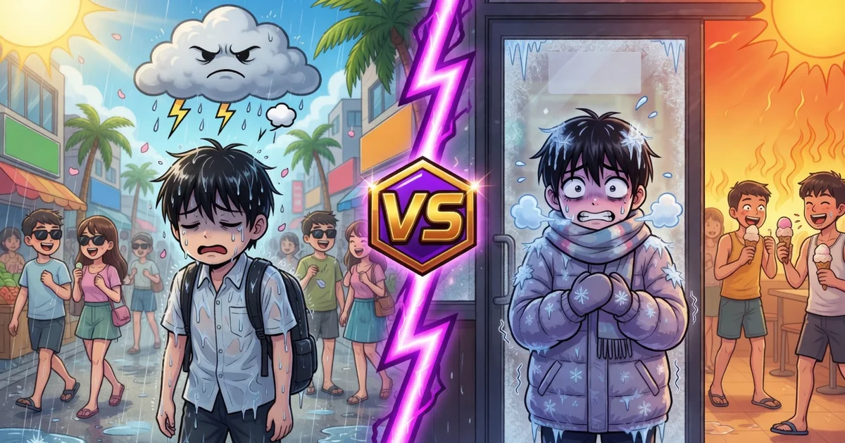 🌧️ 평생 날씨 저주! 나만 따라다니는 ...