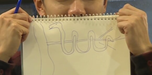 집사부일체: 뱀 그림으로 알아보는 당신의 성욕 테스트