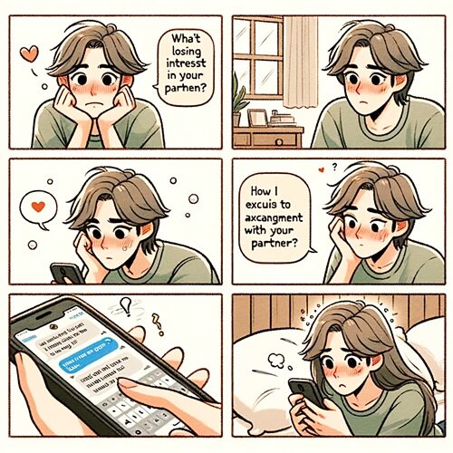 연인이 당신에게 질리는 행동이나 말 심리 테스트