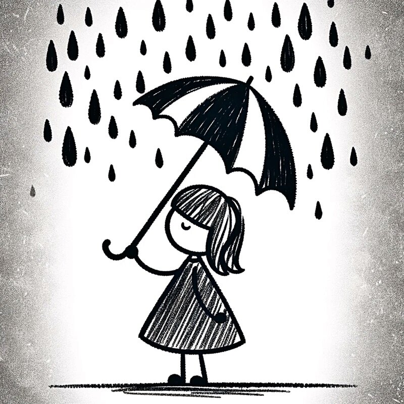 빗속의 사람(PITR) 그림검사