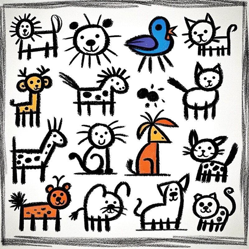 동물 그림 검사