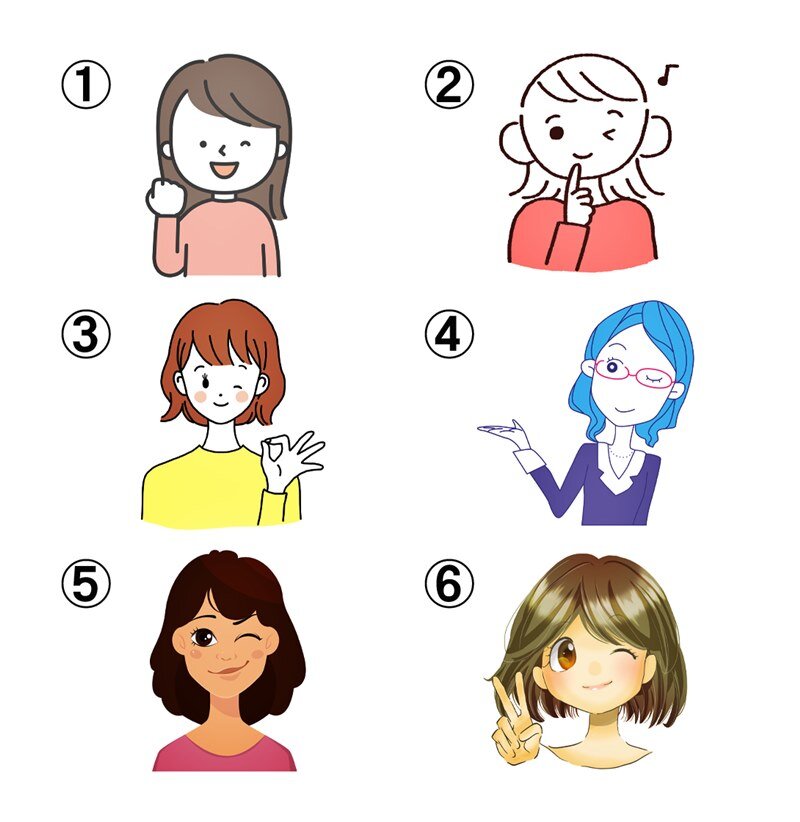 윙크 취향으로 알아보는 첫눈에 반함 지수