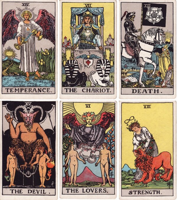 사랑과 이별의 타로 카드 테스트