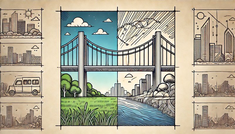 다리(Bridge) 그림 심리 테스트