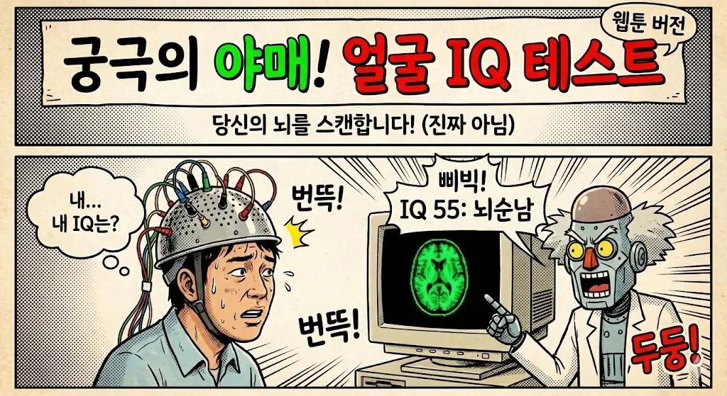 AI 얼굴 IQ 테스트