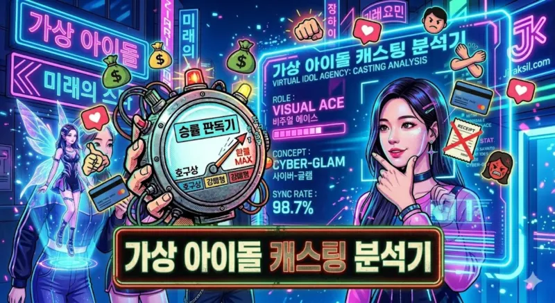 가상 아이돌 캐스팅 분석기