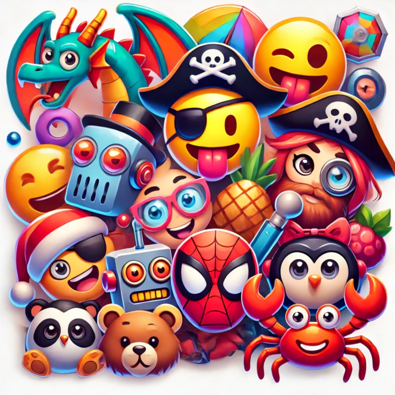 이모티콘으로 애니 제목 맞추기 (쉬운버전)