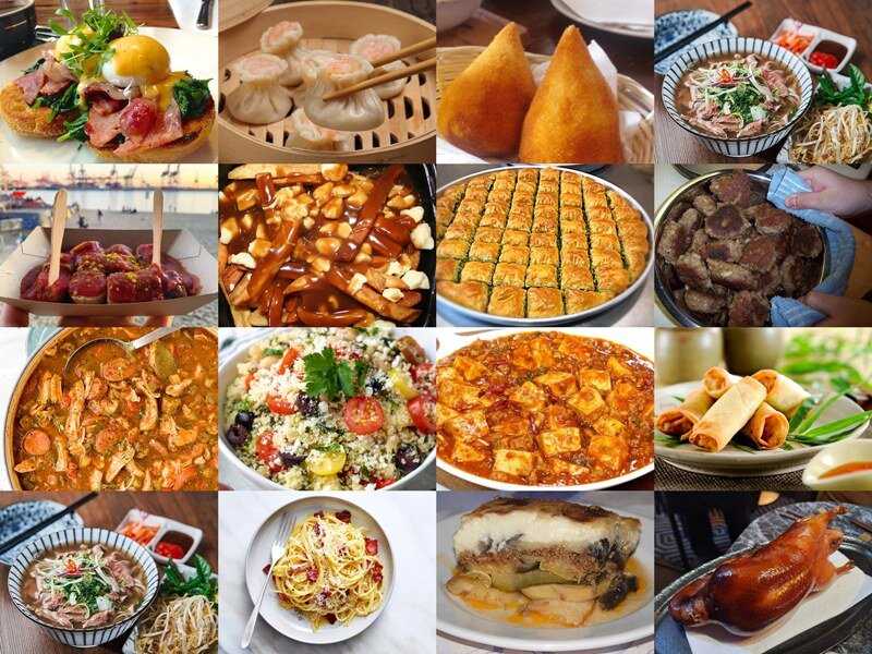 전세계 음식 사진 보고 이름 맞히기 퀴즈