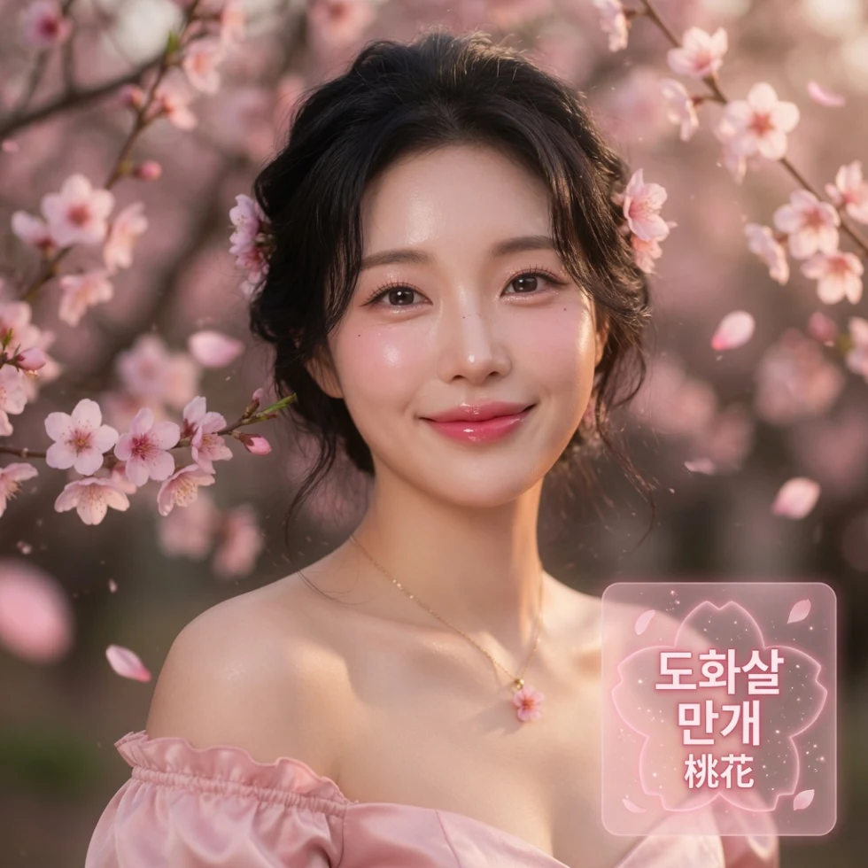 AI 도화살 판독기 🌸 — 내 얼굴에 이성 홀리는 끼가 있을까?