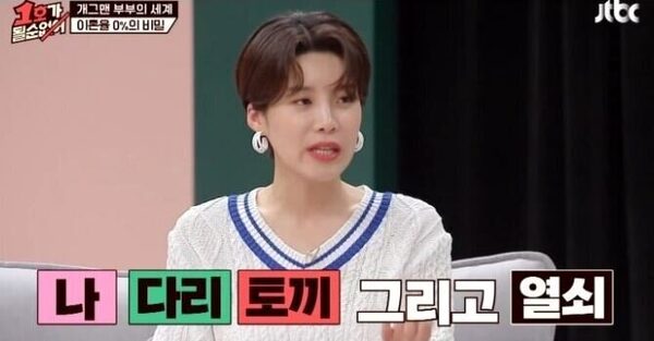 1호가 될 순 없어 : 나, 다리, 토끼, 열쇠 단어 심리 테스트