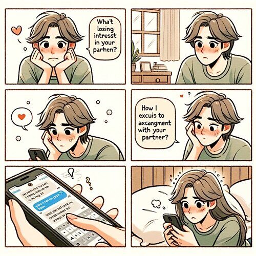 연인이 당신에게 질리는 행동이나 말 심리 테스트