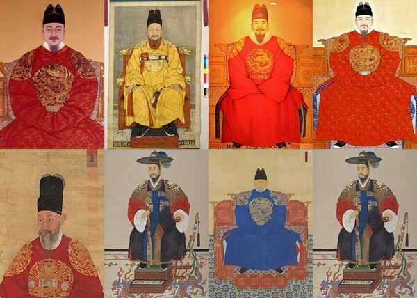조선 왕조 어진(초상화) 보고 이름 맞추기