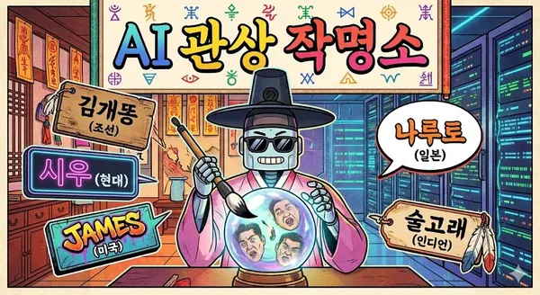 AI 관상 작명소 (글로벌 팩폭 Ver.)