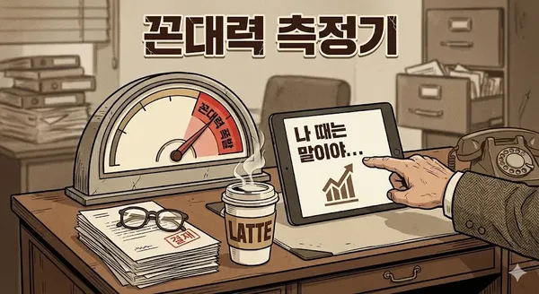 꼰대력 측정기