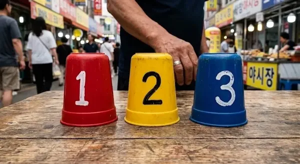 야바위 맞추기