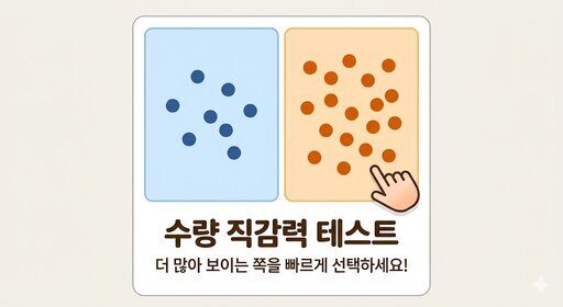 수량 직감력 테스트