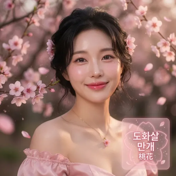 AI 도화살 판독기 🌸 — 내 얼굴에 이성 홀리는 끼가 있을까?