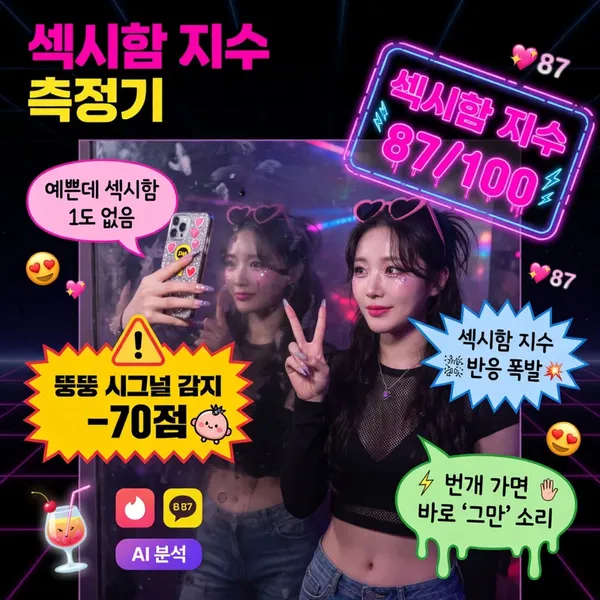 섹시함 지수 측정기