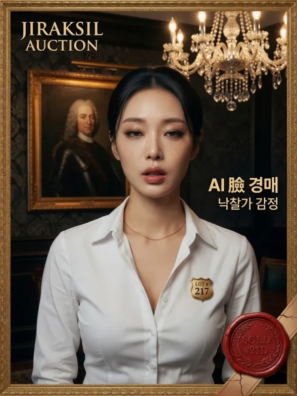 AI 얼굴 경매가 — 내 비주얼, 경매장에서 얼마에 낙찰될까?