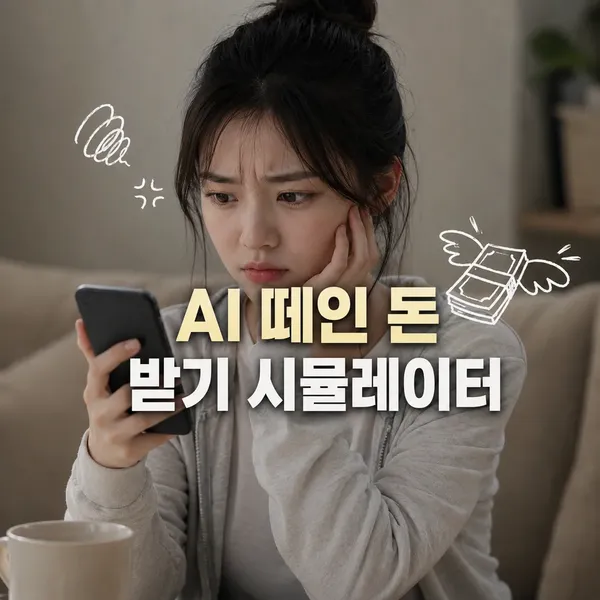 AI 떼인 돈 받기 시뮬레이터