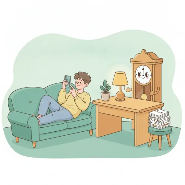AI 미루기 심층 상담 — 미루는 마음의 진짜 이유