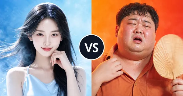AI 에어컨상 찜통상 판독기 - 보기만 해도 시원한 얼굴일까?