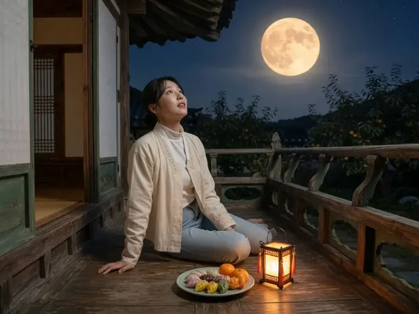 🌕 내 추석 텐션 지수 테스트 — 민족 대명절이 설렘일까 미션일까