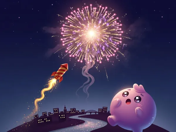불꽃놀이 정점 터뜨리기 - 최고점 타이밍 챌린지 🎆