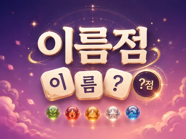 이름점 - 이름 획수 풀이와 내 이름 점수 (81수리·발음오행)