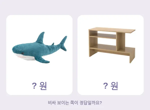 이게 더 비싸다고? - 가격 감각 뒤집기