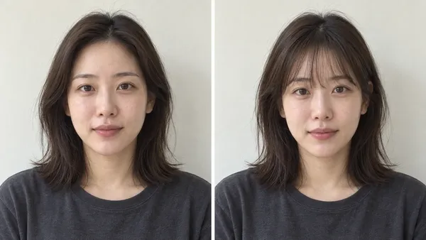 앞머리, 자를까 말까?